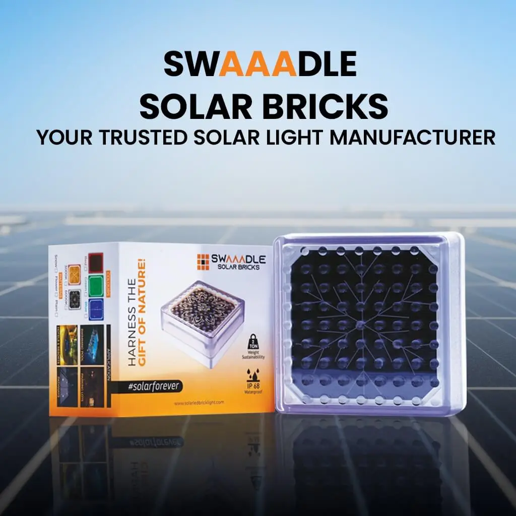 Swaaadle Solar Bricks Your Trusted Solar Light Manufacturer