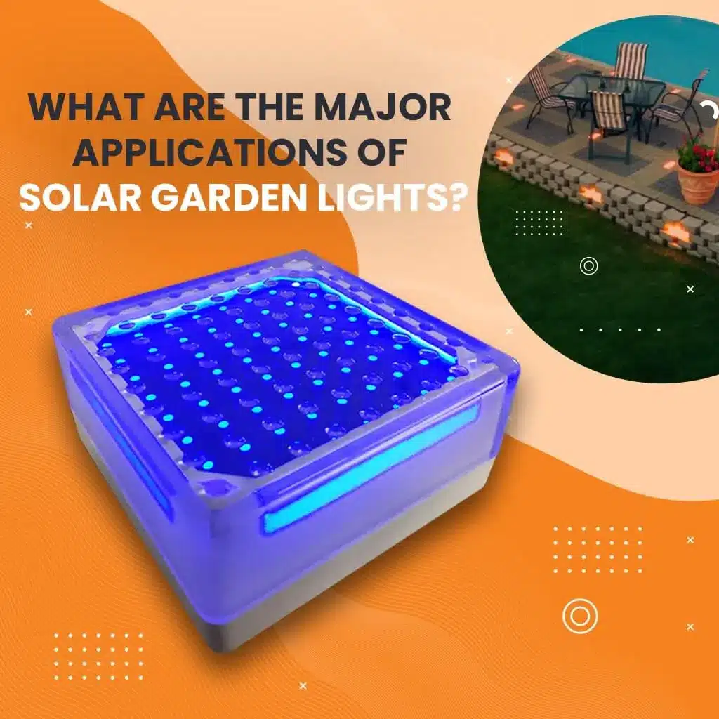 What Are the Major Applications of Solar Garden Lights